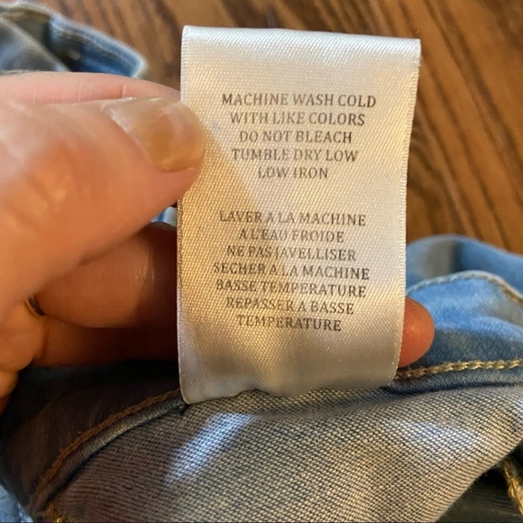 Blank NYC skinny distressed blue jeans in size 28 - Picture 11 of 14